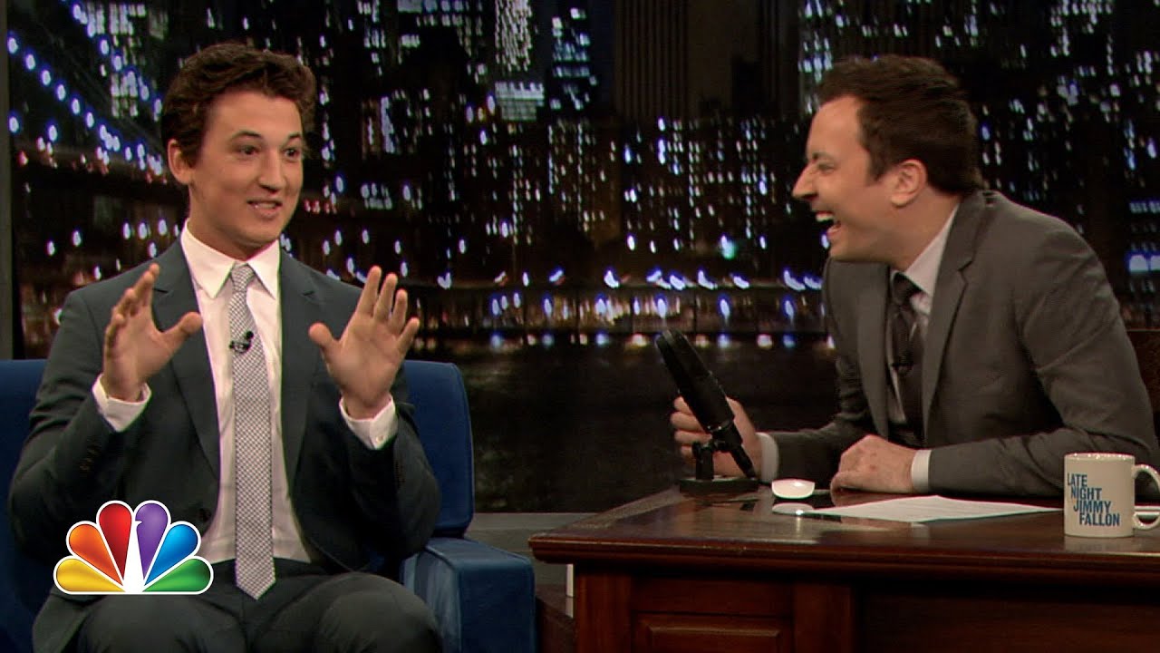 Miles Teller Has a Special Super Fan Online (Late Night with Jimmy Fallon)