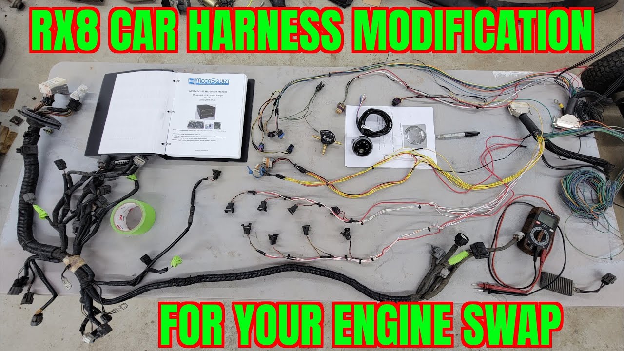 LS RX8 Car Harness Swap Modification