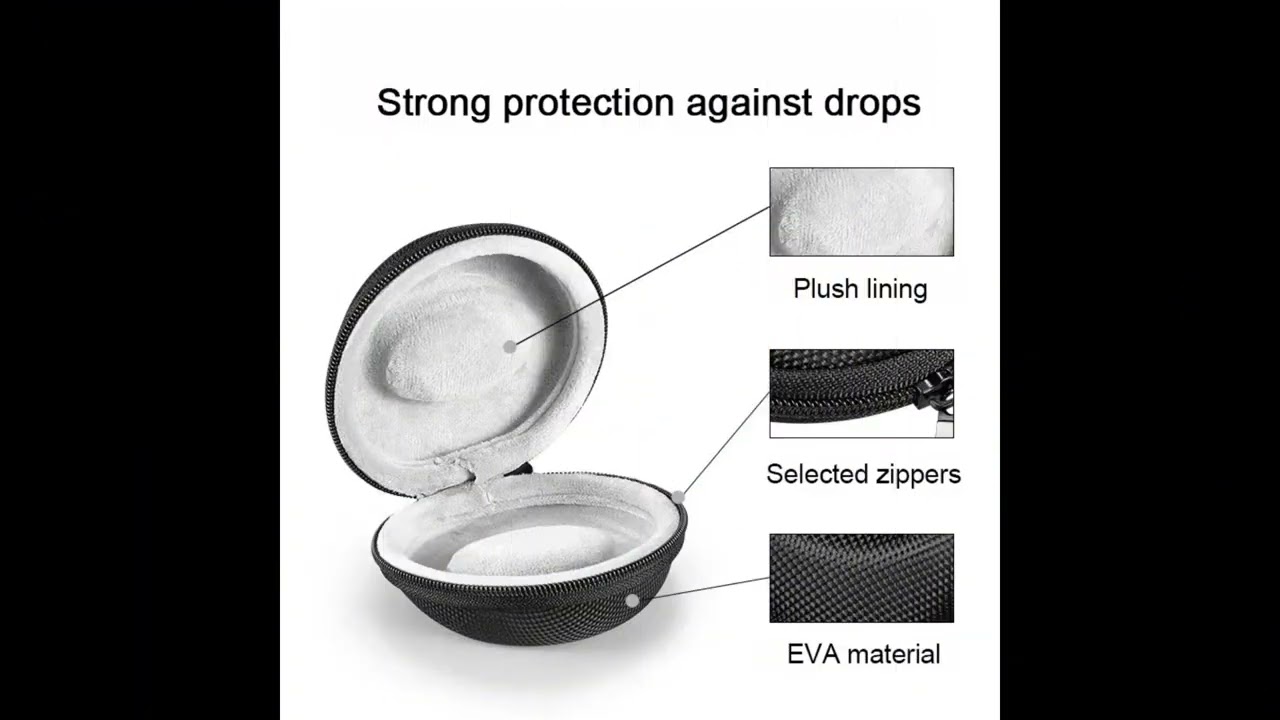 Portable EVA Single Watch Travel Case Watch Storage Organizer Box Watch Holder Waterp