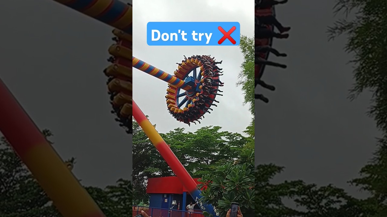 This is the Equinox  (Super scary!) 😱  in Wonderla hyderabad #shorts #waterpark