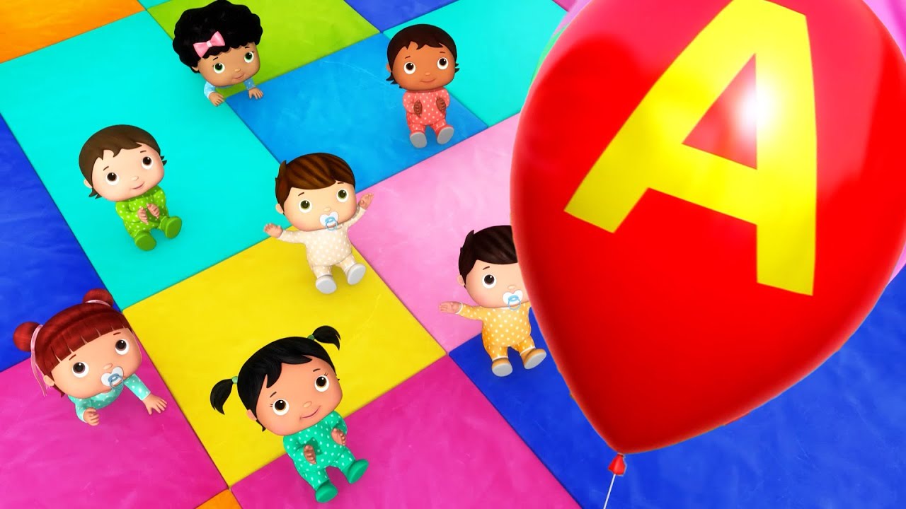 ABC Balloon Fun 🎈✨ Learn Letters with Babies & Parents! + More Nursery Rhymes & Kids Songs