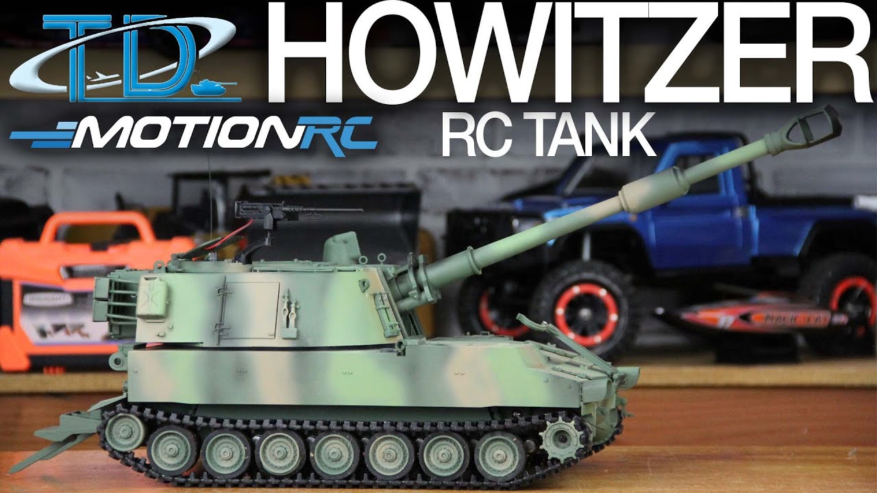 Tongde M109A2 Self-Propelled Howitzer RC Tank Overview | Motion RC
