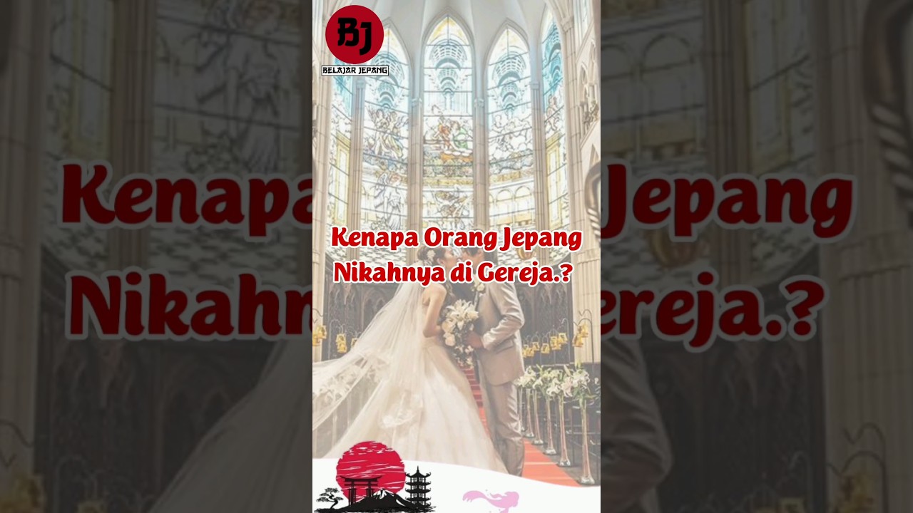 Kenapa Nikah di Gereja.? #jepang #japan #anime