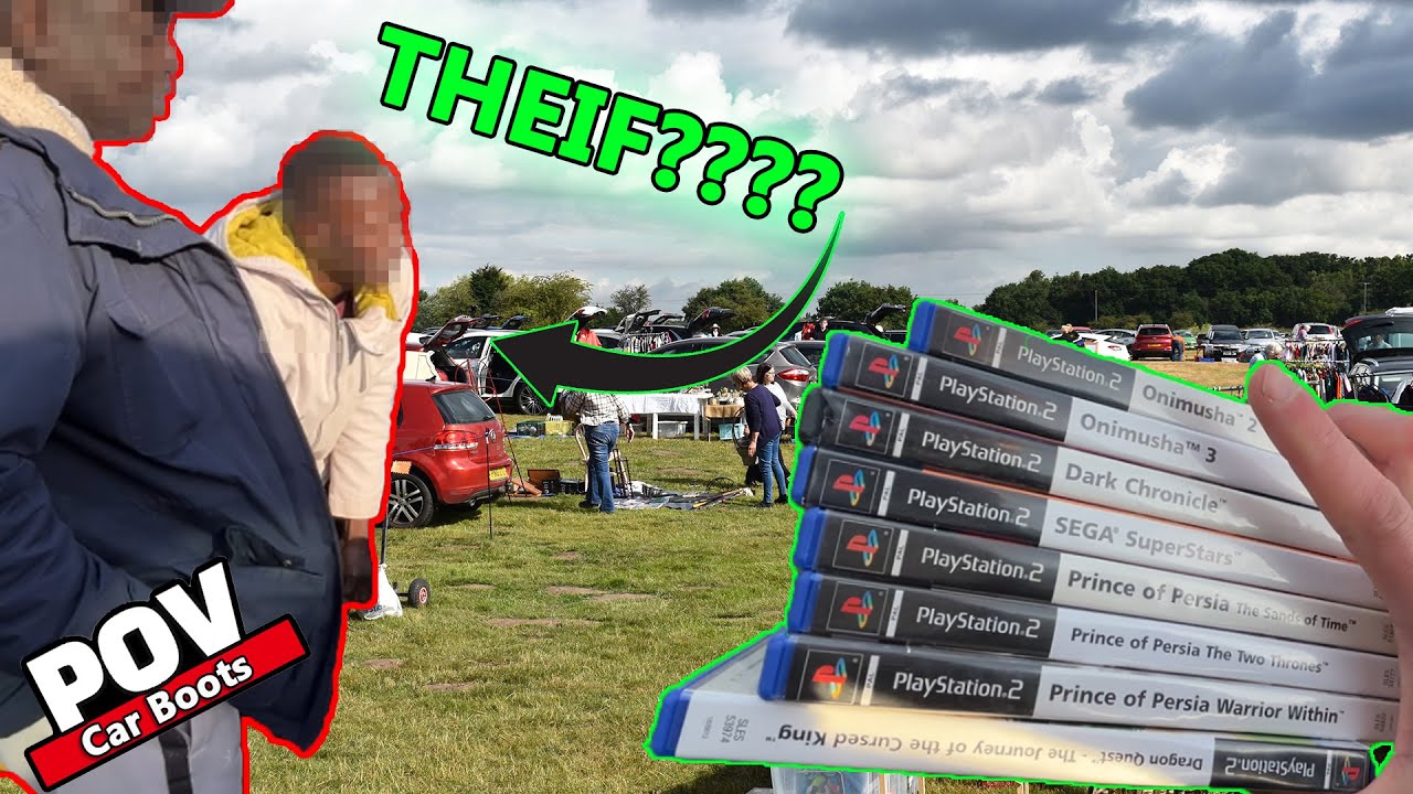 CAUGHT on CAMERA - Did we catch a THIEF at the Car Boot Sale?