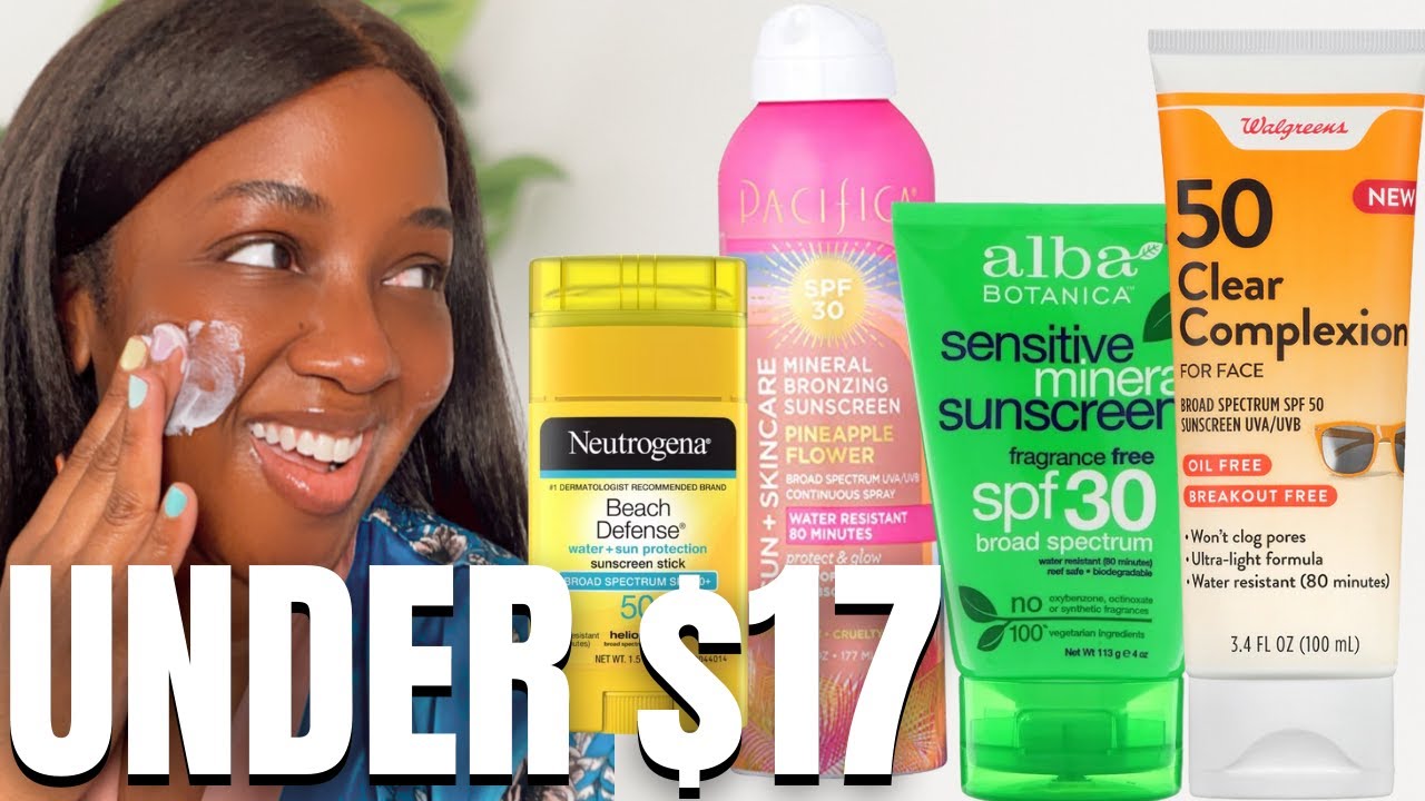 AFFORDABLE Sunscreen for Darker Skin (Most Under $10 + Mineral)