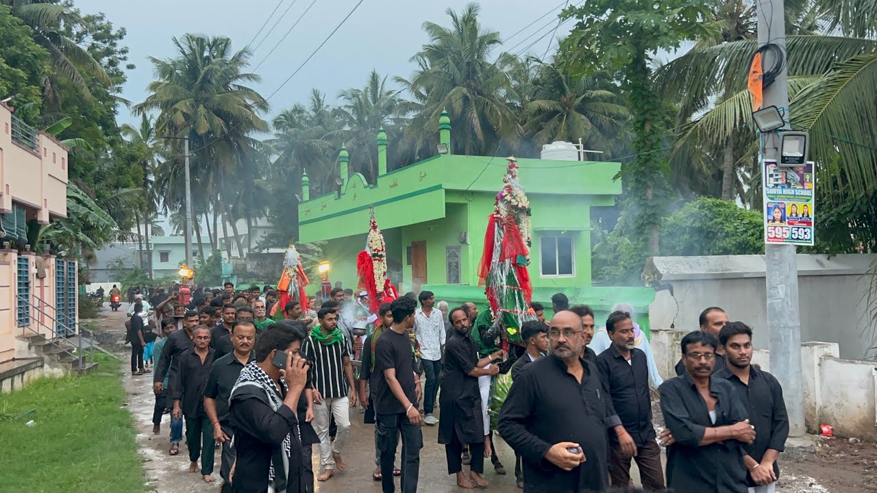 7 khan(6 Moharram)Matami Juloos-e-Shehjad-e-Qasim(a.s) 1447H/2025 @draksharamamuharram