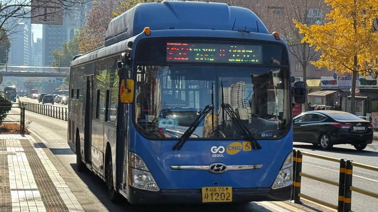 [현재는 대차] 서울752번 14년식(1202) 주행영상 (선진운수 14년식 전멸)