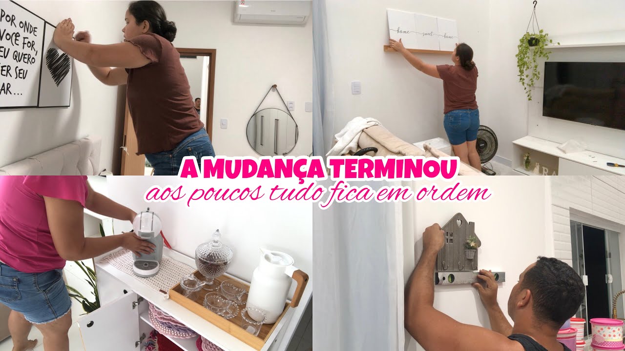 VIVENDO UM DIA DE CADA VEZ | a mudança terminou e aos poucos a casa vai ficando em ordem
