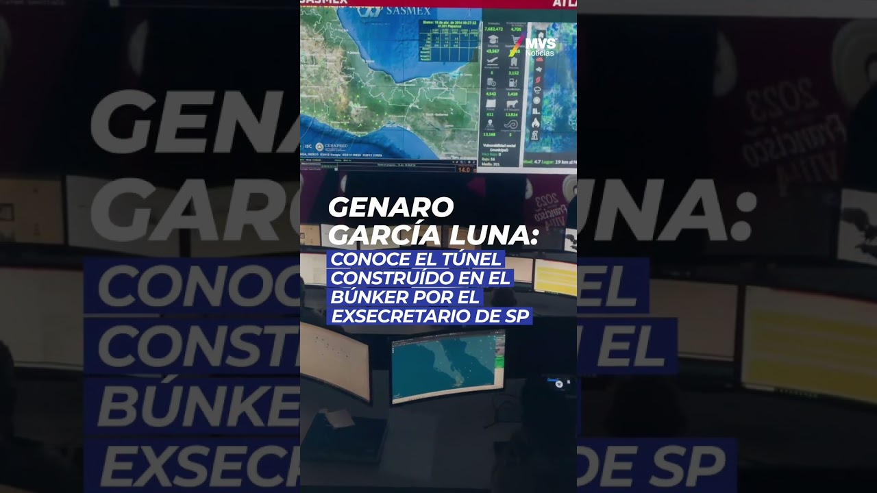 AMLO dio a conocer el b&uacute;nker de Genaro Garc&iacute;a Luna #ultimahora #amlo #genarogarcialuna