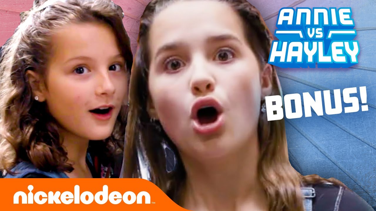 Annie & Hayley’s NEVER-BEFORE-SEEN School Lookbook Thrift Haul! 👚📚 | Fashion Faceoff | Nick