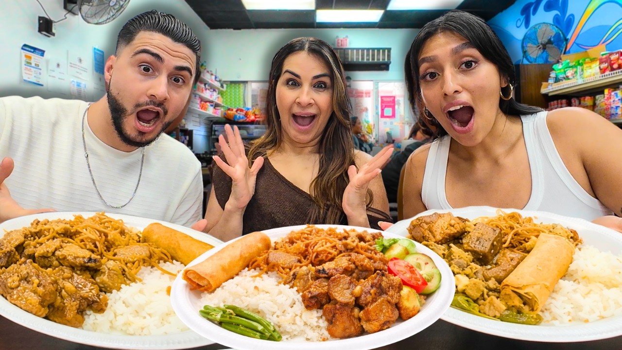 I Took My Mom to Try Filipino Food for the FIRST TIME in Miami 🇵🇭 (NOT What She Expected)