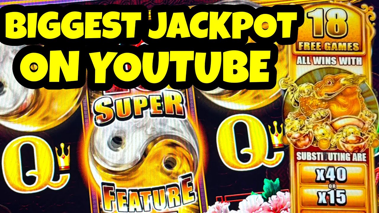 BIGGEST JACKPOT ON YOUTUBE CAUGHT LIVE - I GOT THE SUPER FEATURE ON 5 FROGS - OVER $100K MASSIVE