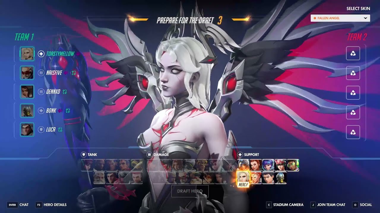 Mercy stadium competitive with friend and hubby ❤️