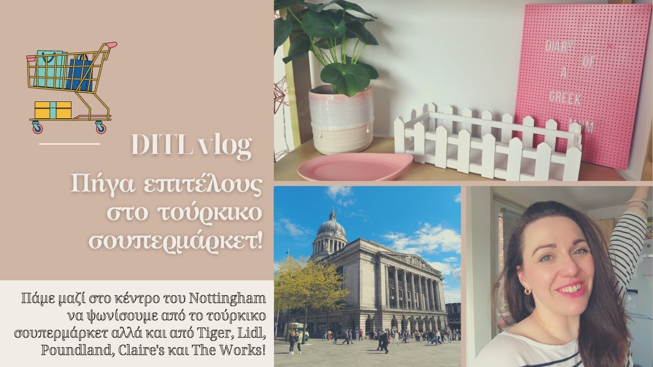 ΠΗΓΑ ΕΠΙΤΕΛΟΥΣ ΣΤΟΝ ΤΟΥΡΚΟ! | ΕΝΑ VLOG ΟΛΟ ΨΩΝΙΑ | TIGER, POUNDLAND, LIDL | Diary of a Greek Mum