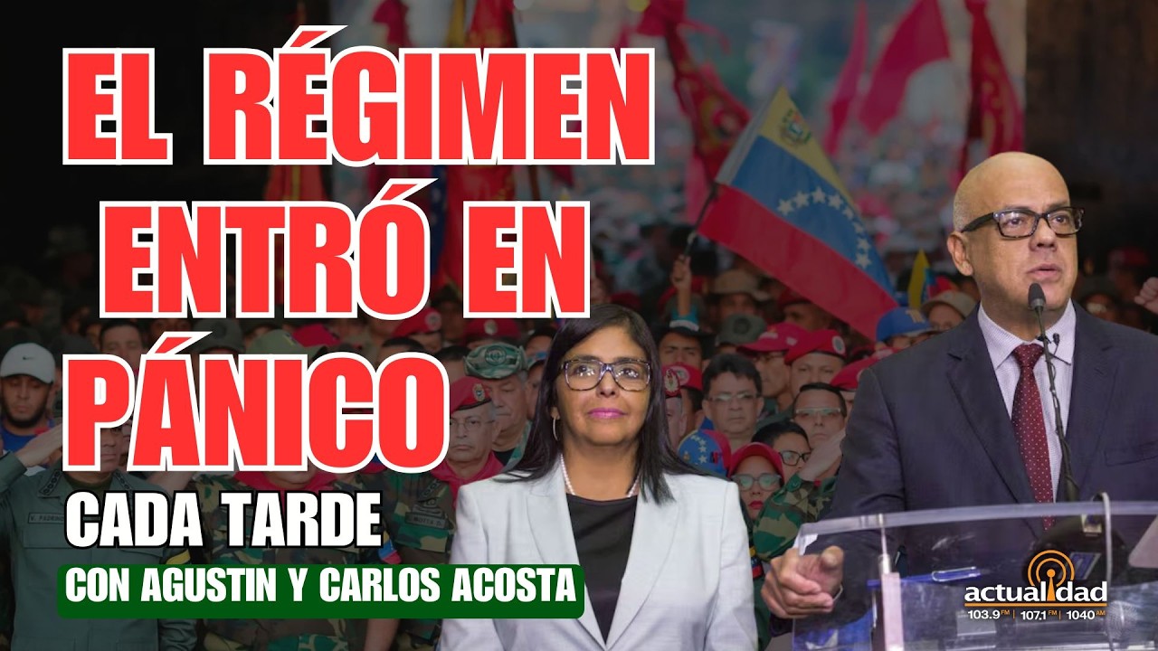 Andres Guanipa: “Lo volvieron a encarcelar por miedo” | Cada Tarde con Agustin y Carlos Acosta