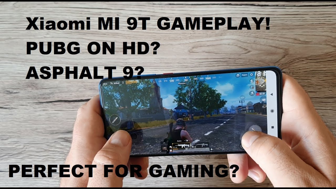 XIAOMI MI 9T - Gameplay(Asphalt 9 and PUBG)Perfect For Gaming?👍