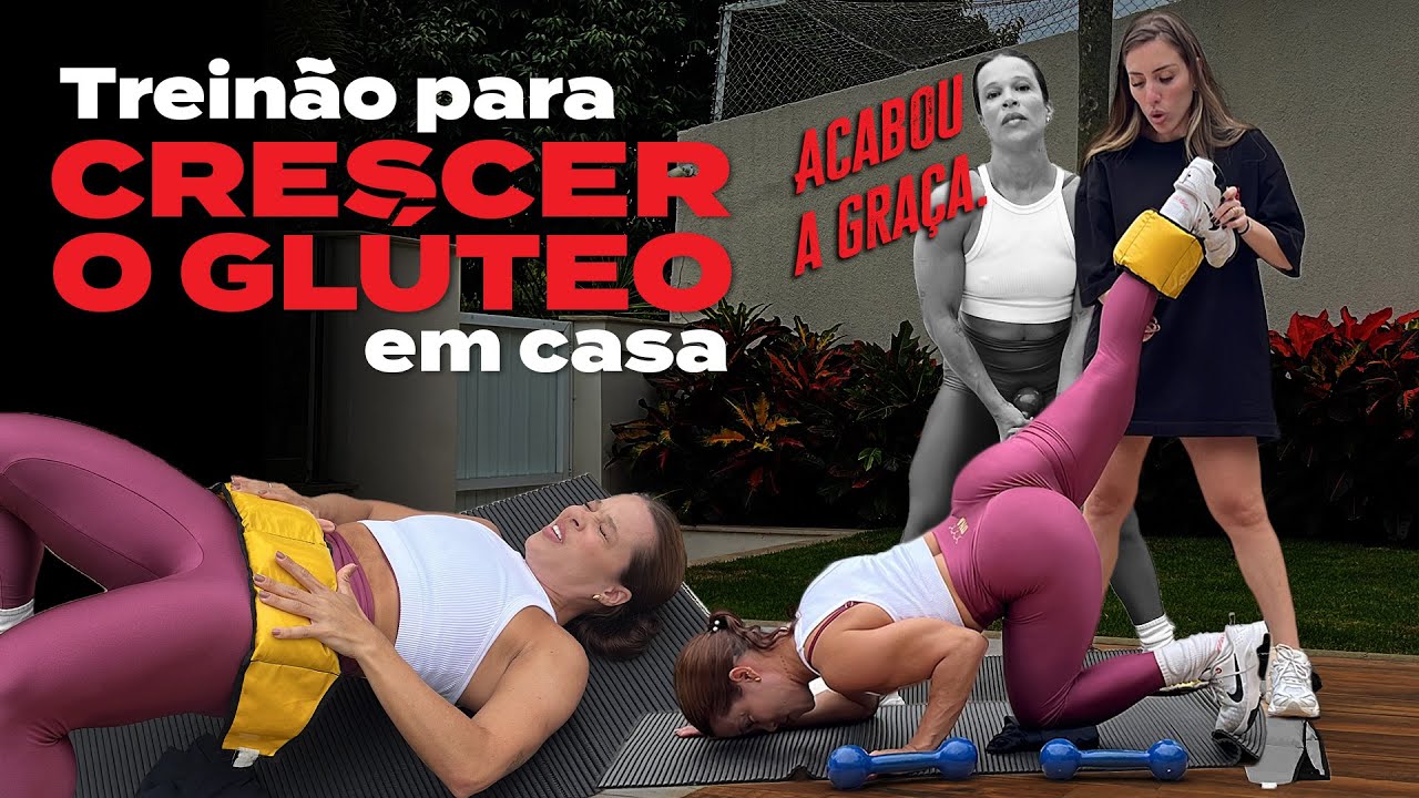 TREINO ABSURDO PARA EXPLODIR O GL&Uacute;TEO E FICAR POPOZUDA