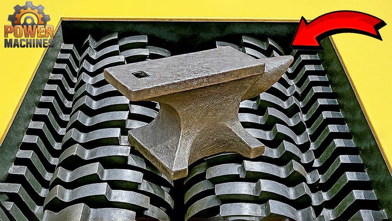 The Most Dangerous & Fastest Crushing Machines That Obliterate Anything – Scrap Processing Power #7