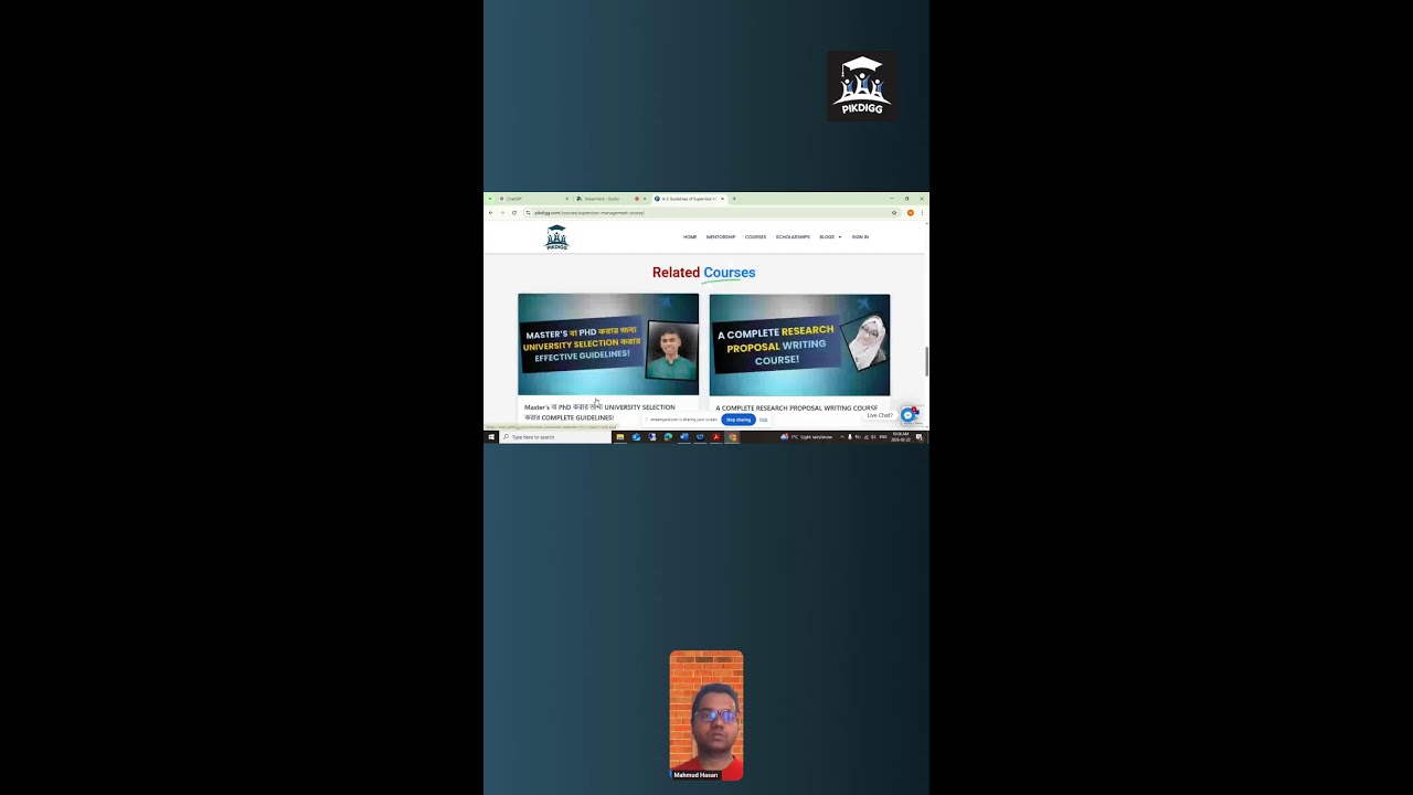 Live Class on Statement of Purpose Writing. 📱