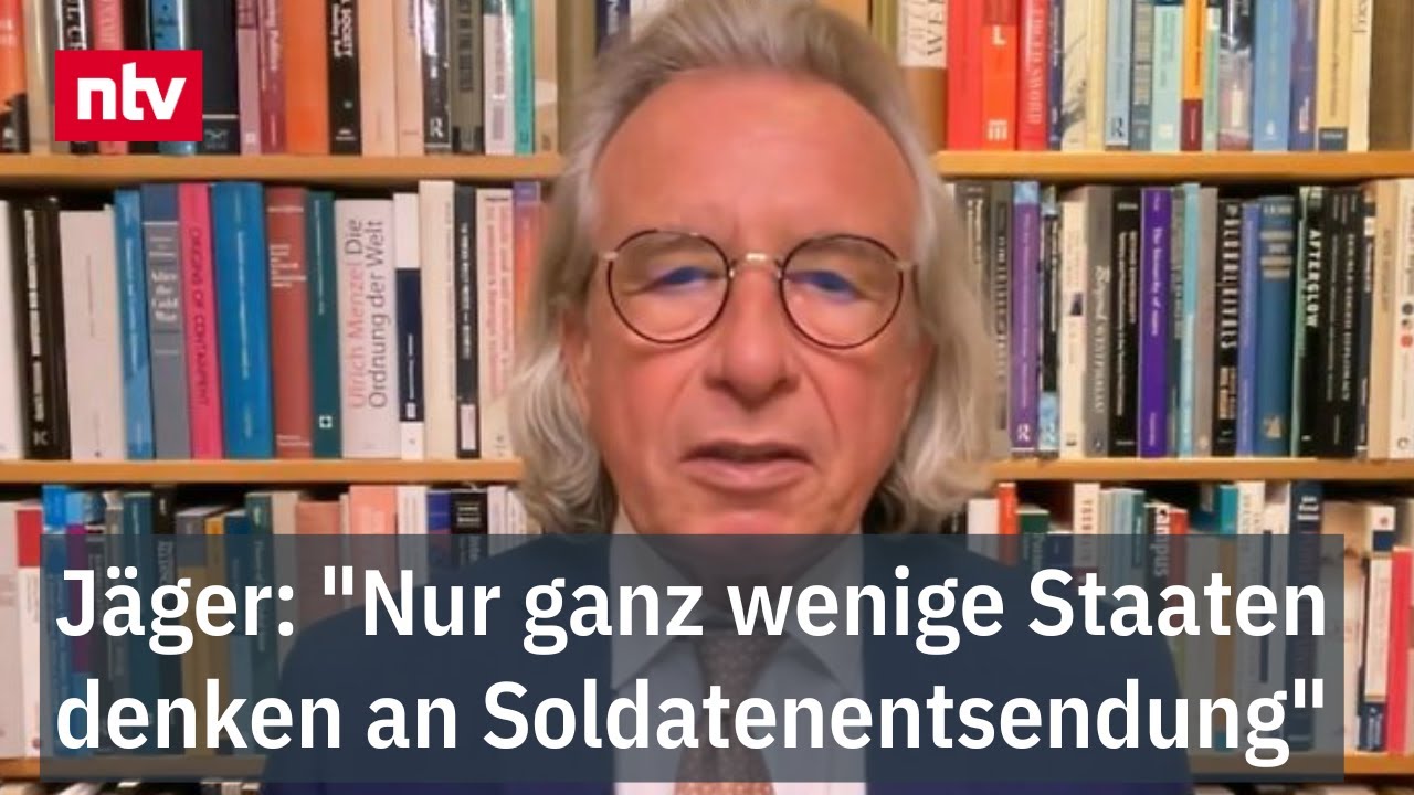 Jäger: "Nur ganz wenige Staaten denken an Soldatenentsendung"