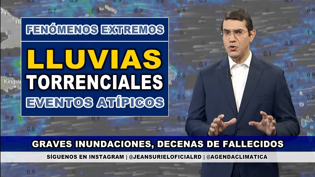 Jueves 26 febrero | Remanentes de vaguada seguirán en República Dominicana