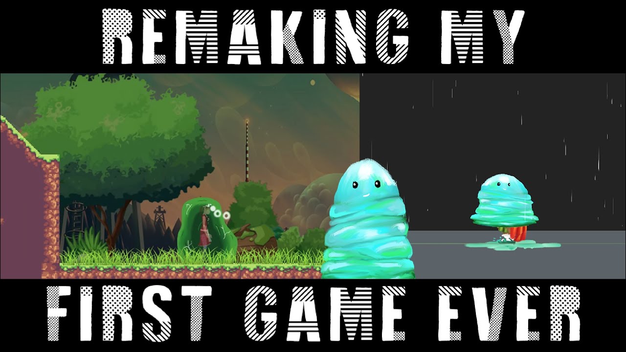 Devlog 1 Duper - Character and slime enemy
