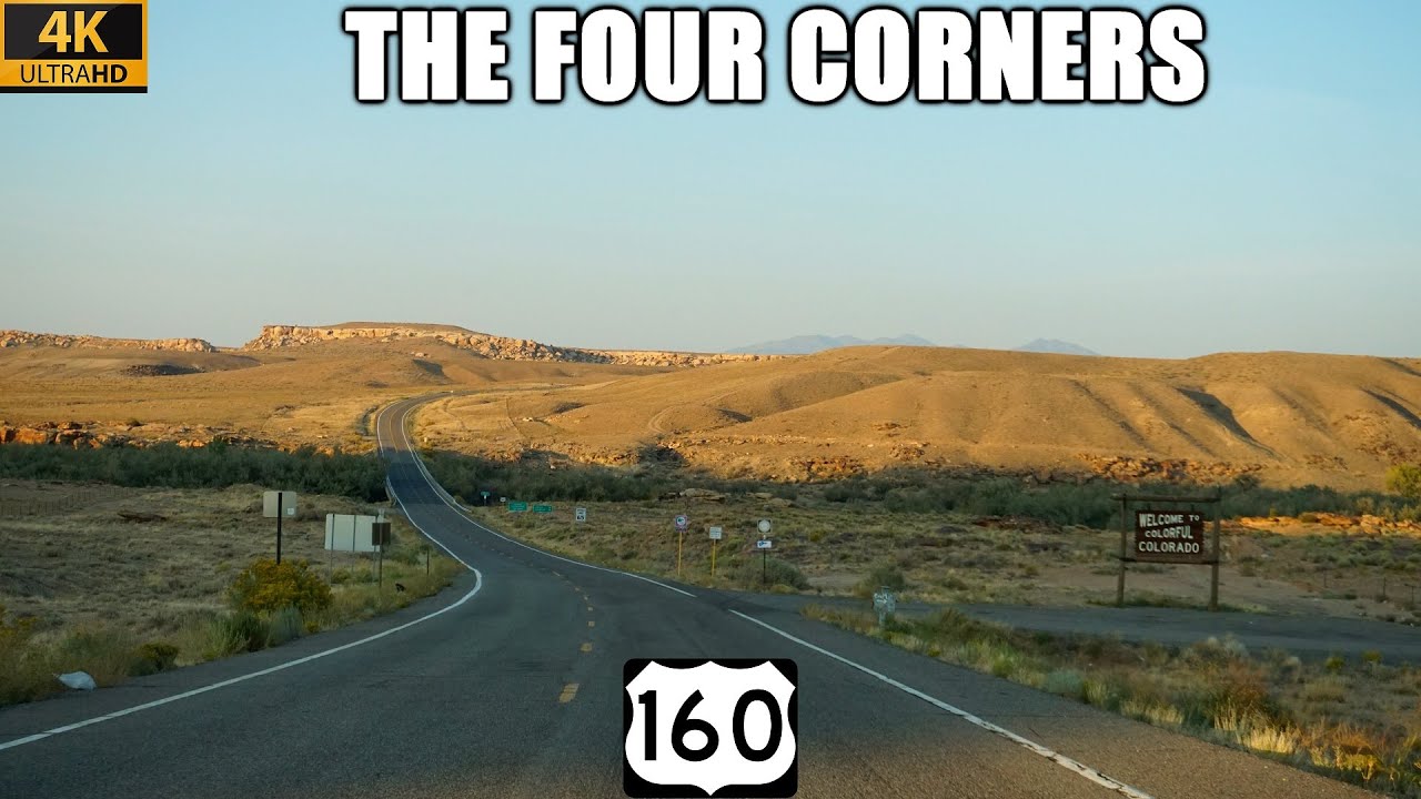 US-160 & US-64 East: the Four Corners and Shiprock, New Mexico