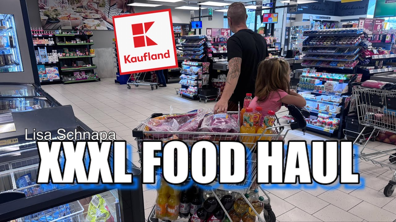 XXXXL FOOD HAUL | GEBURSTAGSFEIER | NUDELBUFFET | GROSEINKAUF | KNAPP 200€ | KAUFLAND 