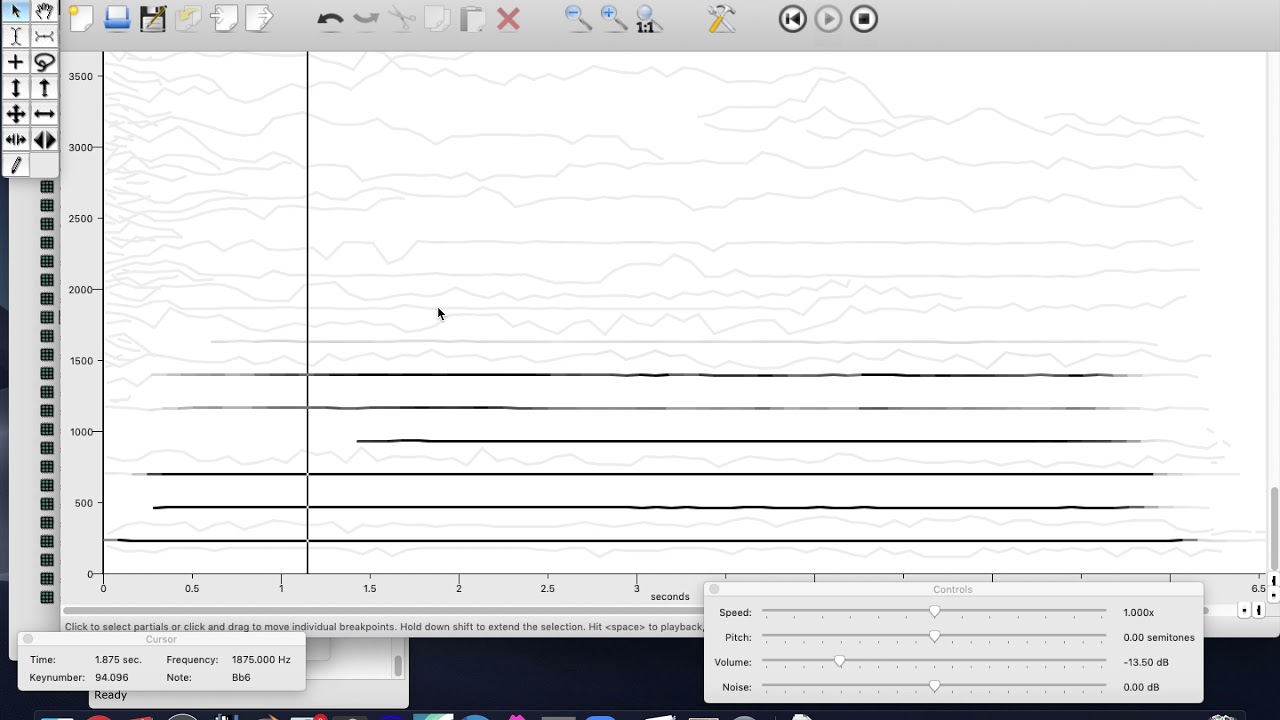More spectral analysis with SPEAR and OpenMusic