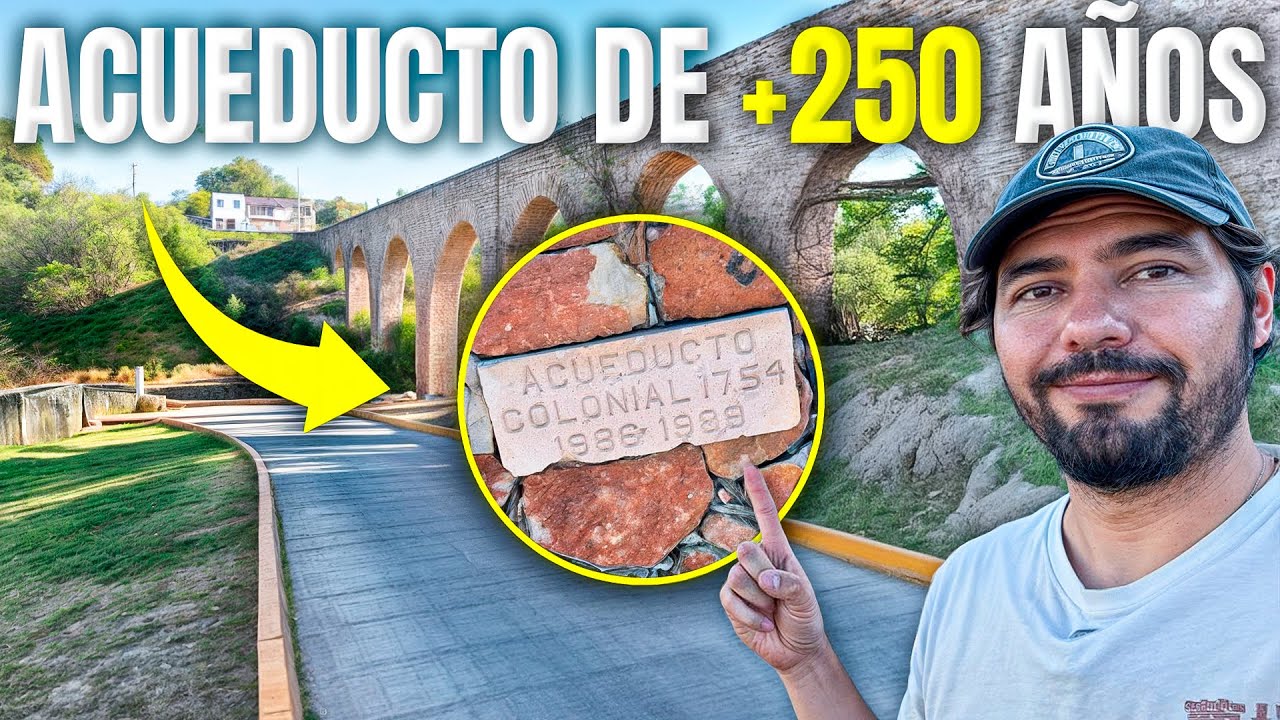 Así luce hoy el Acueducto de MÁS DE 250 AÑOS en Chihuahua