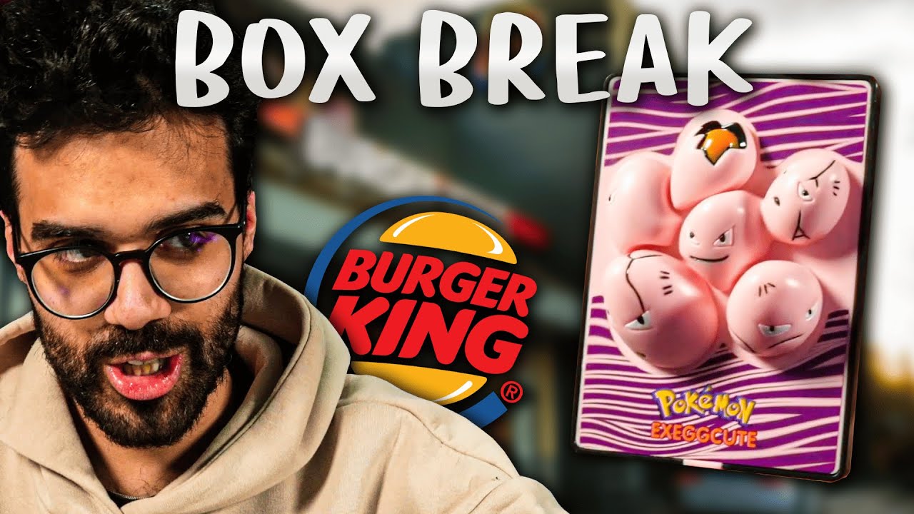 Le CARTE 3D di POKÉMON e BURGER KING | Box Break con Dario Moccia
