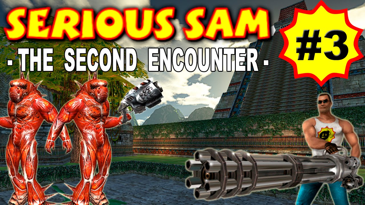 Serious Sam: The Second Encounter, Город Богов (ВСЕ СЕКРЕТЫ) часть 3 прохождение