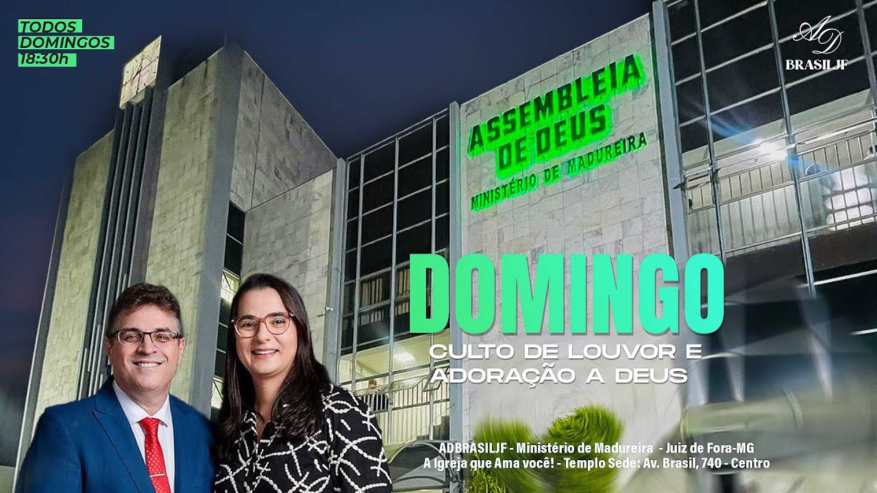 Celebração - ADBRASILJF - CULTO AO VIVO -  25/01/2026