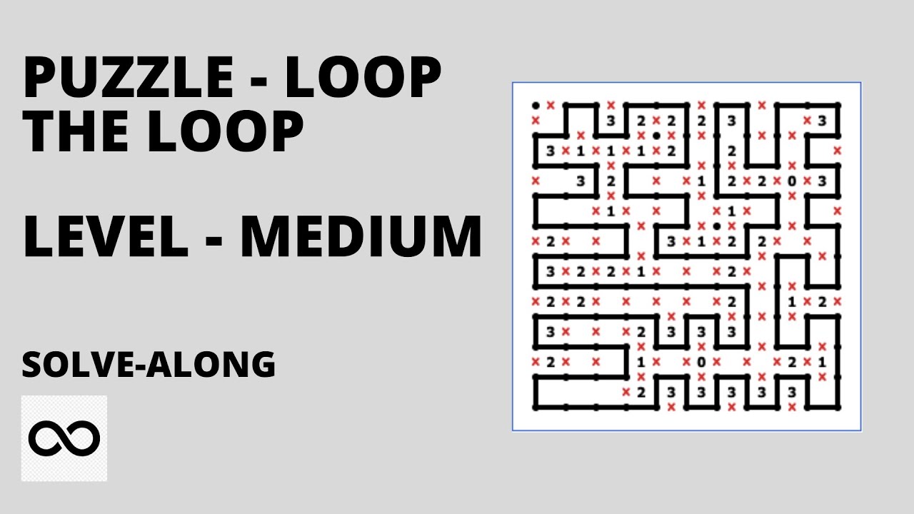 LOOP THE LOOP || SLITHERLINK|| 2 || HINDI SOLVE-ALONG & TUTORIAL || EASY TRICKS as NUMBERSCANBEFUN