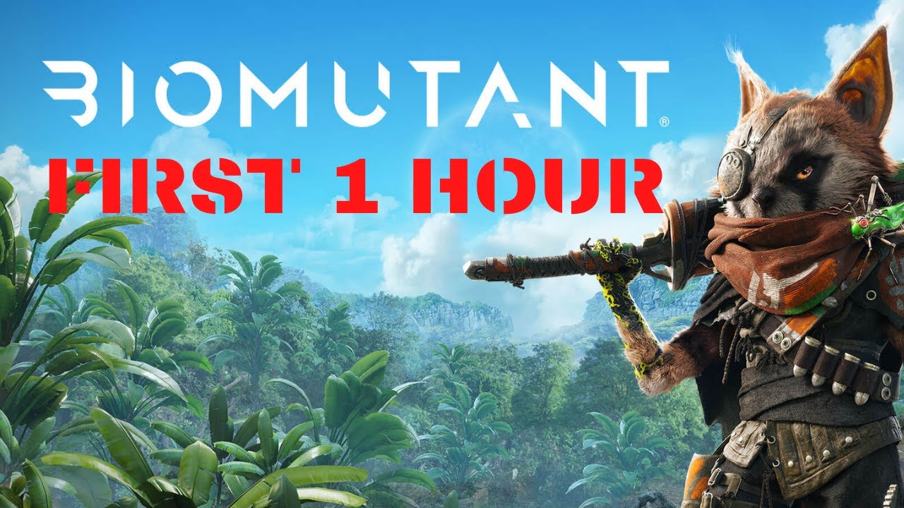 BIOMUTANT Walkthrough Gameplay INTRO (First 1 Hour) [NO COMMENTARY]