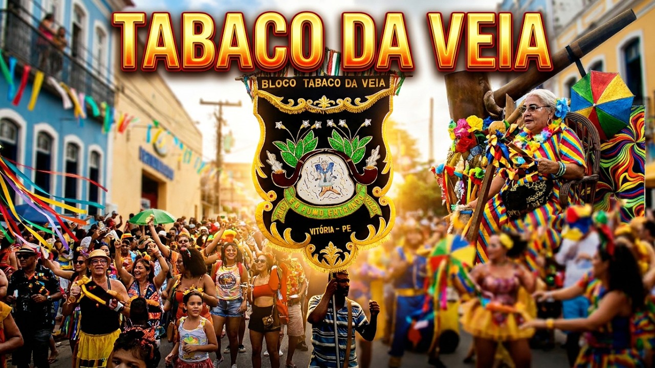 BLOCO TABACO DA VEIA VITÒRIA DE SANTO ANTÃO PERNAMBUCO  #carnaval #frevo #blocoderua