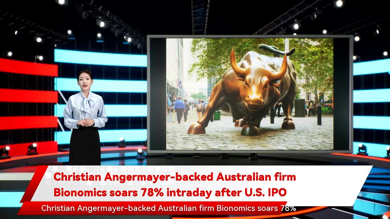Christian Angermayer-backed Australian firm Bionomics soars 78% intraday after U.S. IPO