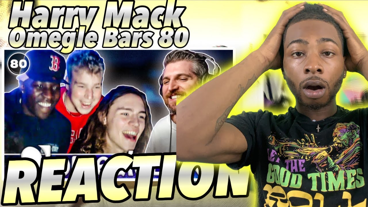 MY FIRST TIME HEARING Harry Mack Omegle Bars 80 Freestyle REACTION! I CAN'T BELIEVE THIS!!