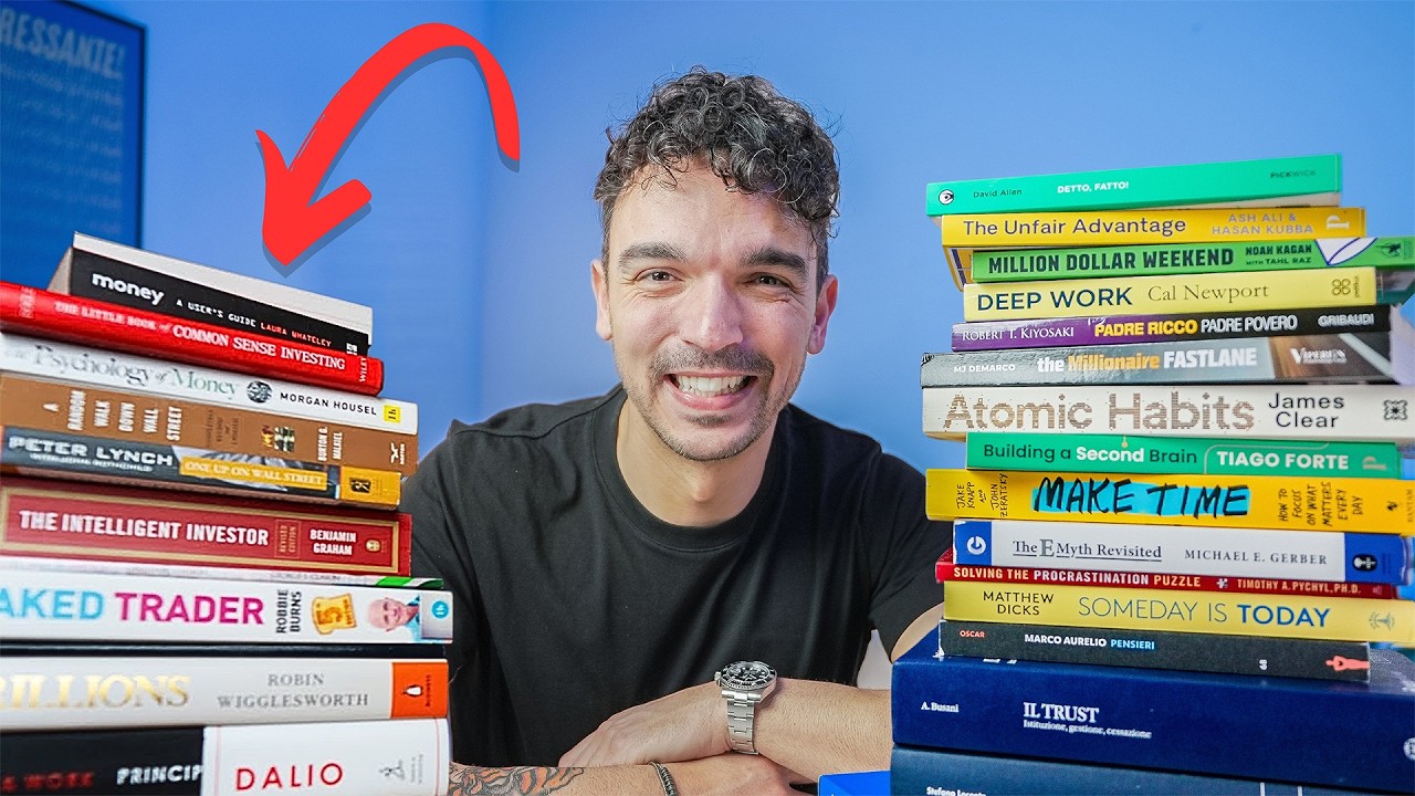 Ho letto 40 libri sui soldi - Ecco cosa funziona (davvero) 💰