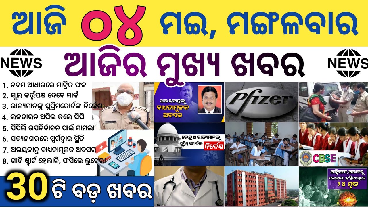 Matric Results | Pipili Bypoll News | Civil Services Exam