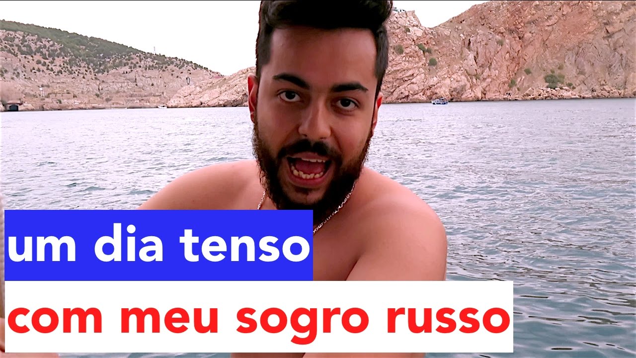 Nadando no Mar Negro(GELADO) com o sogro! - Rússia - Ep. 07