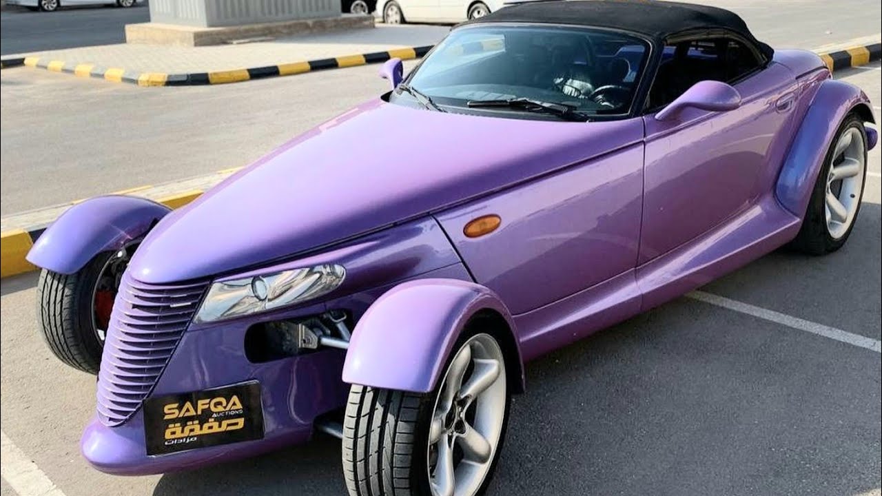 بلايموث برولار🔥 Plymouth prowlerكشف 1998ممشى 47 الف ميل مكينة 3.5 V6اشتراكك👆وتفعيل🔔دعم للقناة👍✅