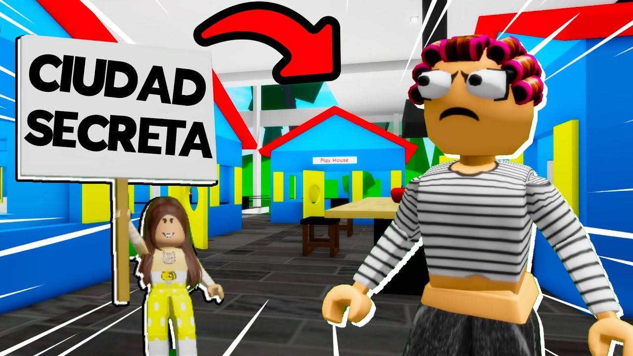 Construímos una Ciudad Solo Para Bebés En La Casa De La Abuela Rita En Roblox !