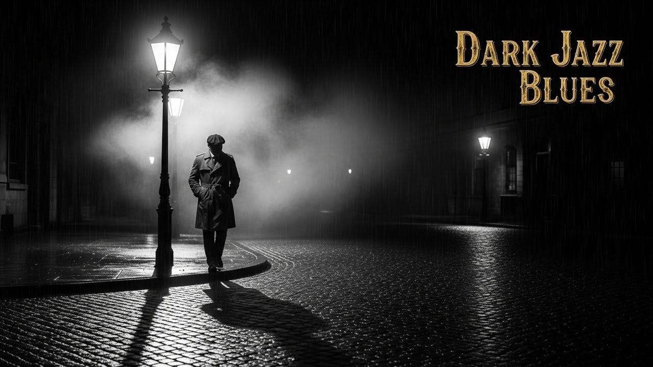 Vintage Background Noir Blues Music for Focus