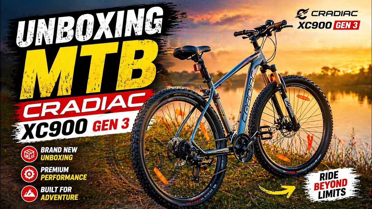 Unboxing MTB | CRADIAC XC900 Gen 3