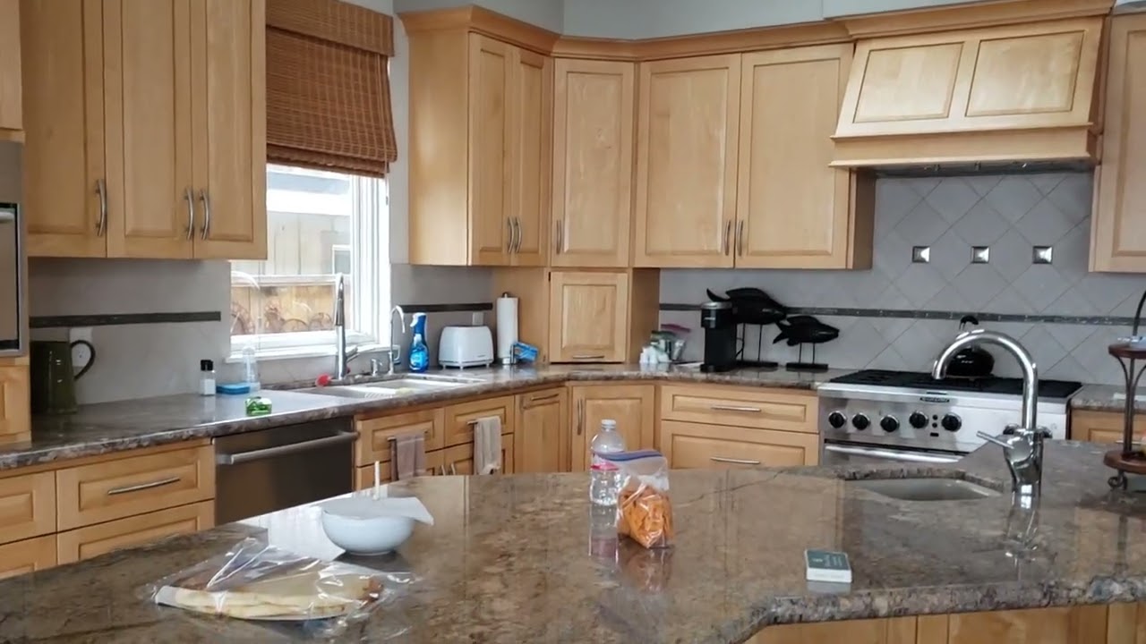 Inside our wonderful beachfront rental at Faria Beach