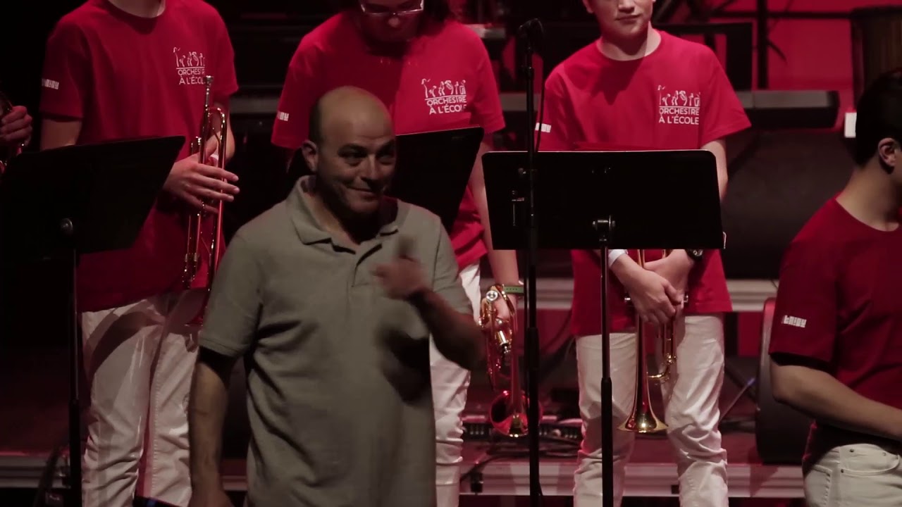 Orchestre au collège Léopold Dussaigne de Jonzac avec  Les Motives