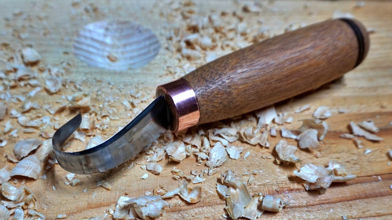 Making a Wood Carving Knife - Spoon Knife