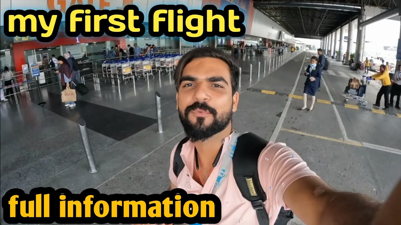 My First Flight | delhi to Srinagar Flight | First Flight Journey | How To Travel in Flight