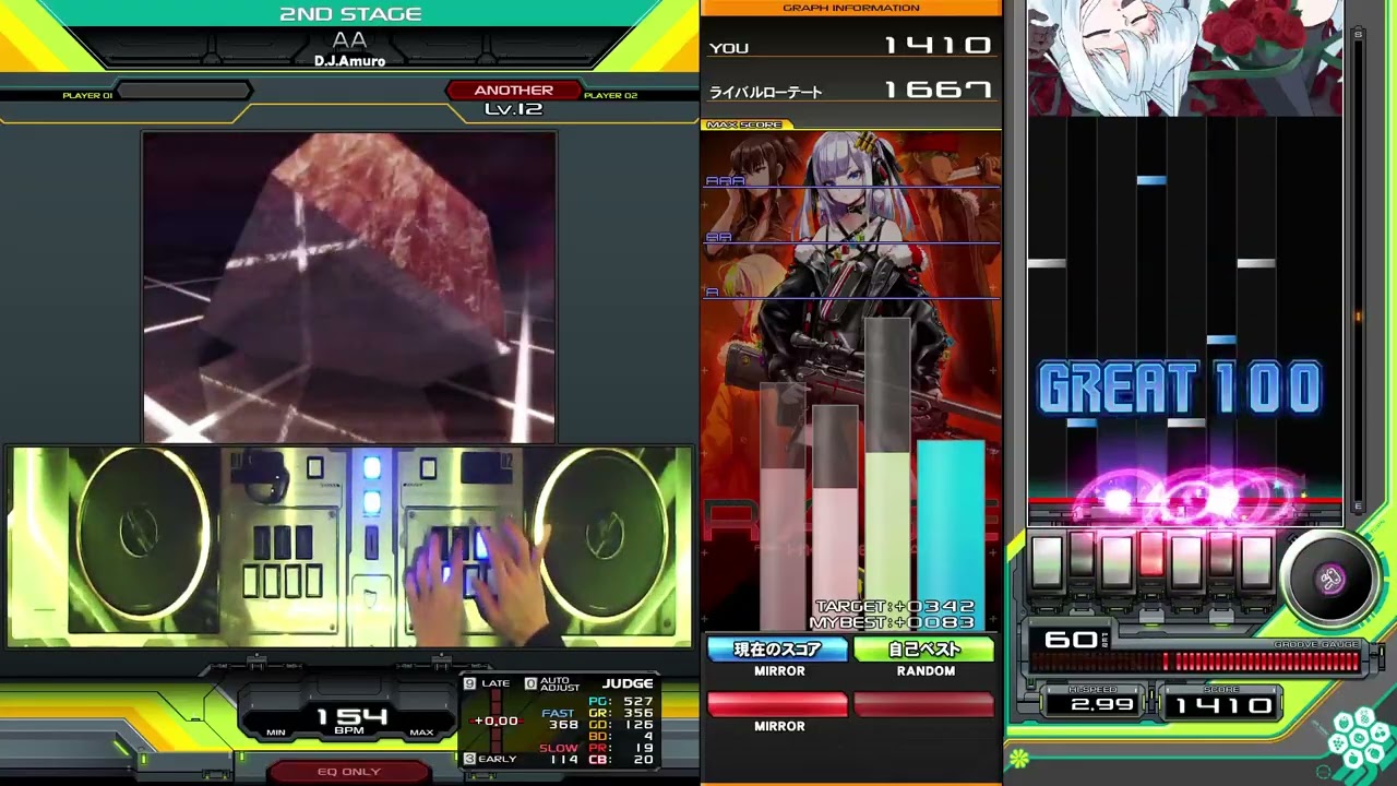 【beatmania IIDX】AA / D.J.Amuro